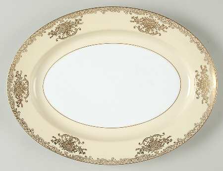 Goldalia 13" Oval Serving Platter