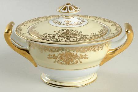 Goldalia Sugar Bowl & Lid