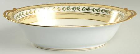 Goldbelle 10" Oval Vegetable Bowl
