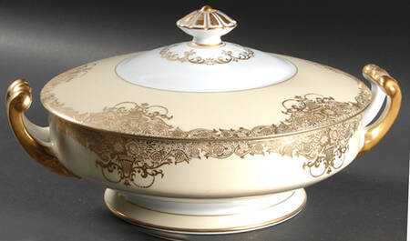 Goldcella Round Covered Vegetable