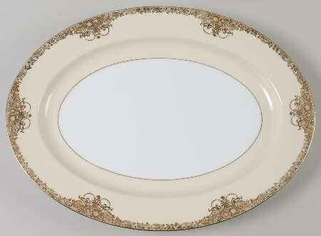 Goldcella 16" Oval Serving Platter