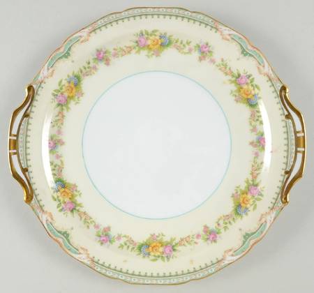 Goldconda Handled Cake Plate
