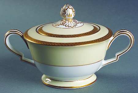 Goldcrest Sugar Bowl & Lid