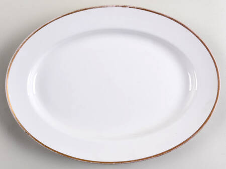 The Goldena 13" Oval Serving Platter