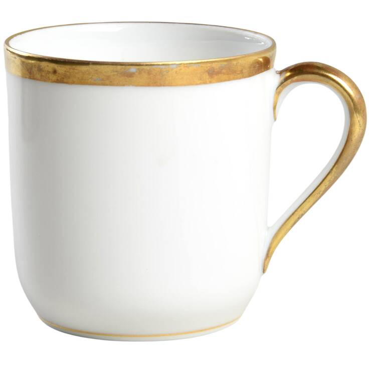 The Goldena Flat Demitasse Cup