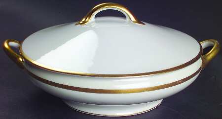 The Goldena Round Covered Vegetable