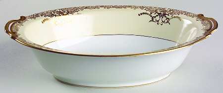 Goldenglo 10" Oval Vegetable Bowl