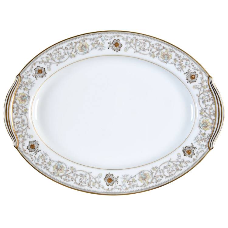 Goldette 13" Oval Serving Platter