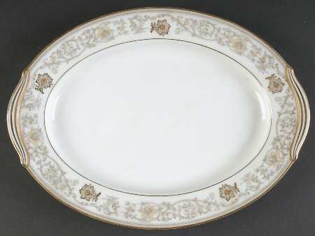 Goldette 11" Oval Serving Platter