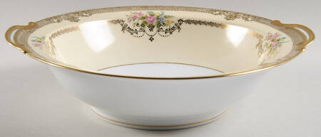 Goldfleur 10" Round Vegetable Bowl