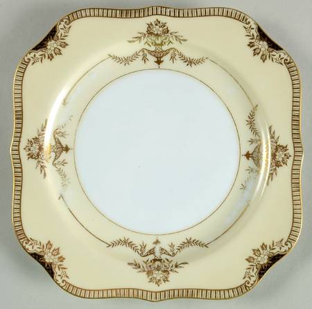 Goldier Square Salad Plate