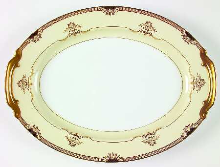 Goldier 16" Oval Serving Platter