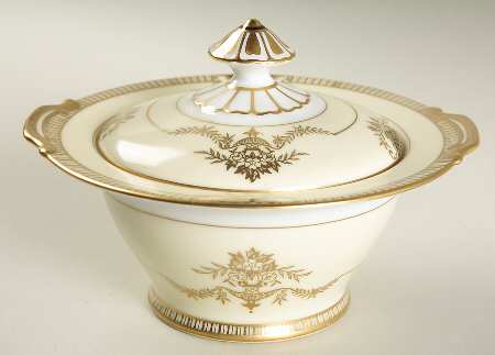 Goldier Sugar Bowl & Lid