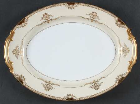 Goldier 13" Oval Serving Platter