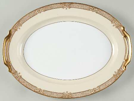 Goldinthia 16" Oval Serving Platter