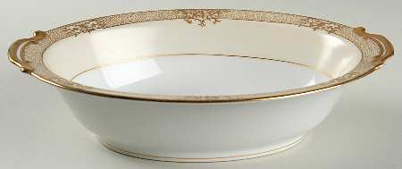 Goldinthia 10" Oval Vegetable Bowl