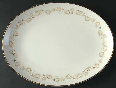 Goldivy 12" Oval Serving Platter