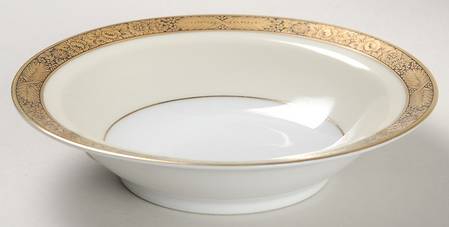Goldkin (4985) Rim Fruit/Dessert (Sauce) Bowl by Noritake