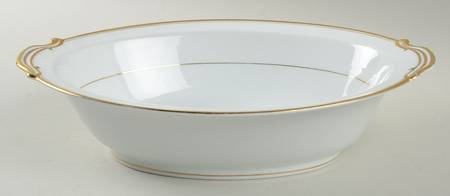 Goldlane 10" Oval Vegetable Bowl