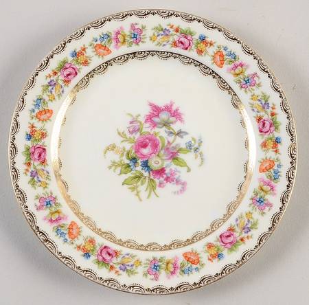 Goldlace Salad Plate