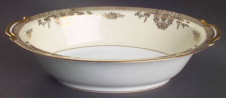 Goldlea 10" Oval Vegetable Bowl