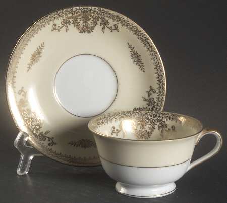 Goldlea Footed Cup & Saucer Set