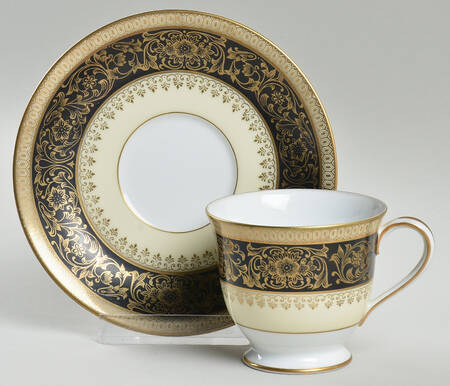 Goldlea Footed Demitasse Cup & Saucer Set