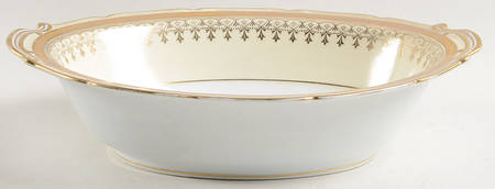 Goldleigh 10" Oval Vegetable Bowl