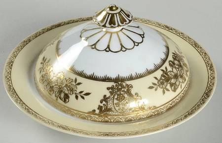 Goldlinda Round Covered Butter