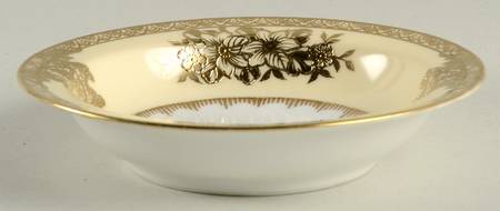 Goldlinda Rim Fruit/Dessert (Sauce) Bowl