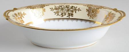 Goldlinda 10" Oval Vegetable Bowl