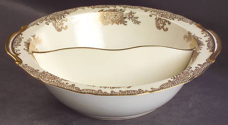 Goldlure 10" Round Divided Vegetable Bowl
