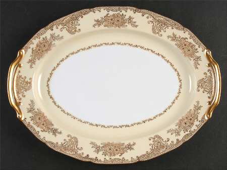 Goldlure 13" Oval Serving Platter