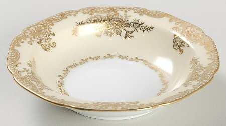 Goldlure Rim Fruit/Dessert (Sauce) Bowl