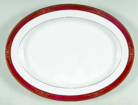 Goldmere 16" Oval Serving Platter