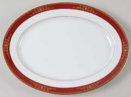 Goldmere 13" Oval Serving Platter