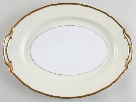 Goldora 13" Oval Serving Platter