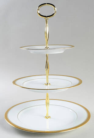 Goldridge 13 7/8"-14 1/4" 3-Tiered Serving Tray(DP,SP,BB) HC