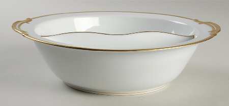 Goldray Round Divided Vegetable Bowl