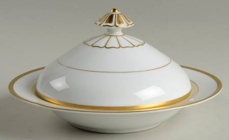 Goldray Round Covered Butter