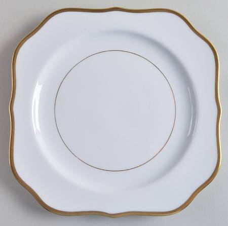 Goldray Square Salad Plate