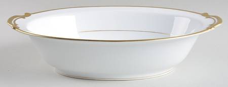 Goldray 10" Oval Vegetable Bowl