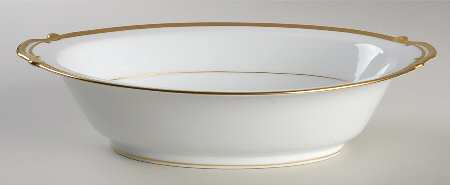 Goldream 10" Oval Vegetable Bowl