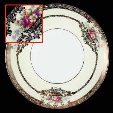 Goldrina Bread & Butter Plate