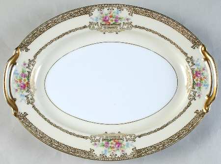 Goldrina 11" Oval Serving Platter