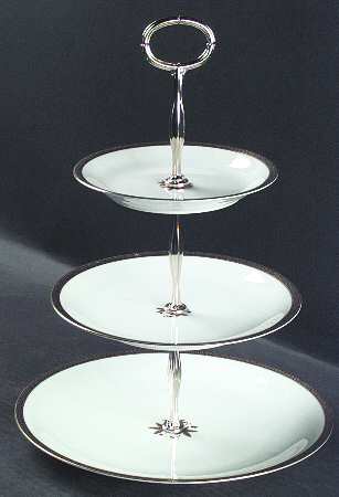 Goldston 13 7/8"-14 1/4" 3-Tiered Serving Tray(DP,SP,BB) HC