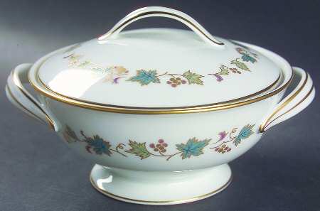 Goldvine Sugar Bowl & Lid