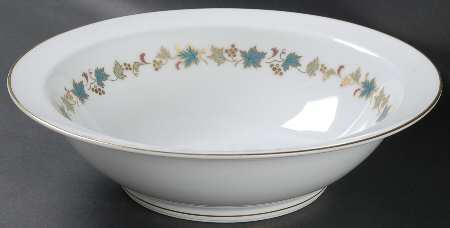 Goldvine 9" Round Vegetable Bowl