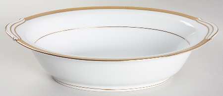 Goldwyn 10" Oval Vegetable Bowl