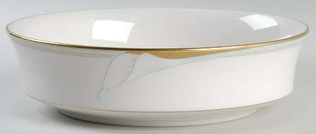 Golden Lily 8" Round Vegetable Bowl